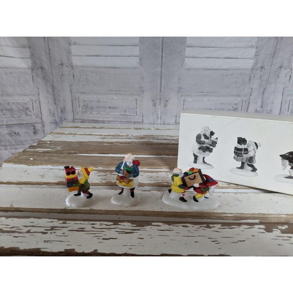 Dept 56 56022 toy maker elves heritage village San